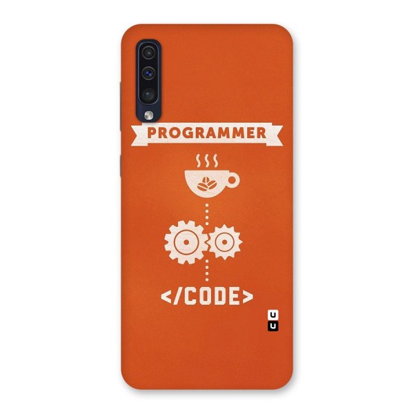 Programmer Coffee Code Back Case for Galaxy A50