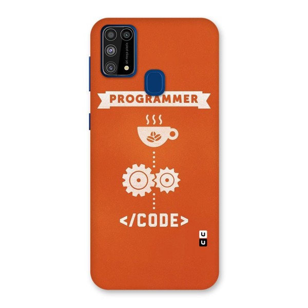 Programmer Coffee Code Back Case for Galaxy F41
