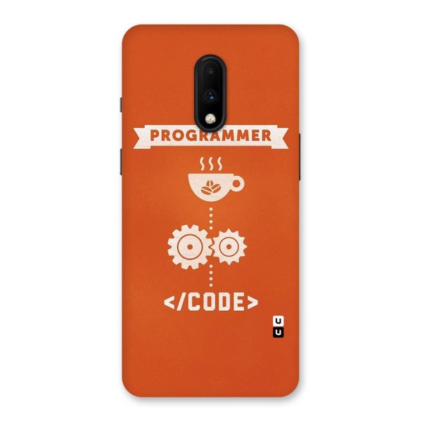 Programmer Coffee Code Back Case for OnePlus 7