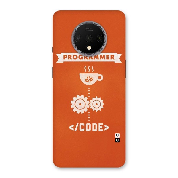 Programmer Coffee Code Back Case for OnePlus 7T