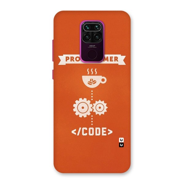 Programmer Coffee Code Back Case for Redmi Note 9