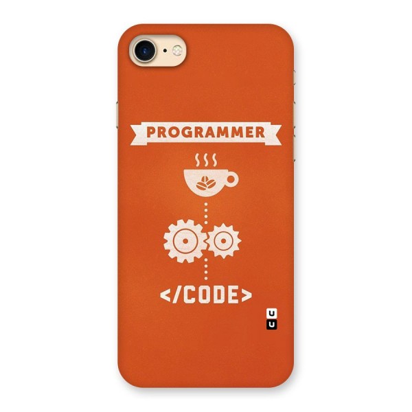 Programmer Coffee Code Back Case for iPhone 7