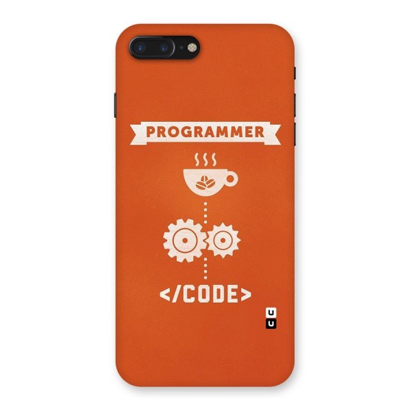 Programmer Coffee Code Back Case for iPhone 7 Plus