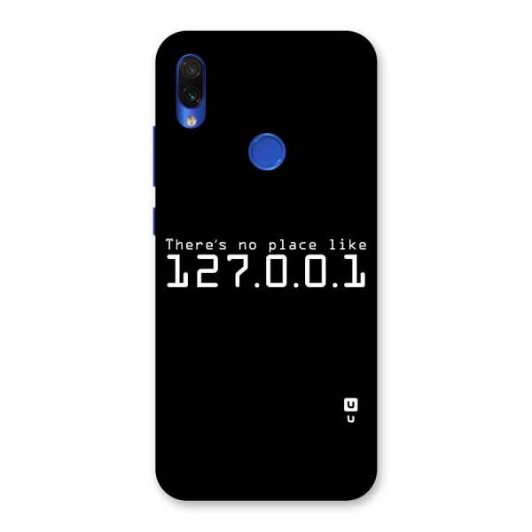 Programmers Favorite Place Back Case for Redmi Note 7S