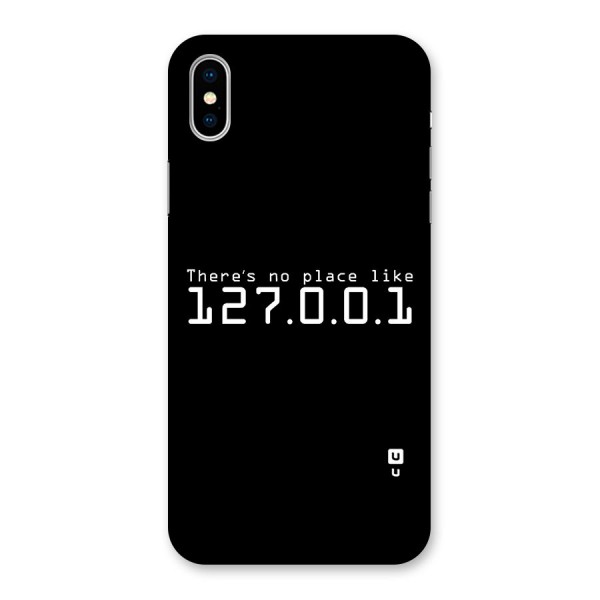 Programmers Favorite Place Back Case for iPhone X