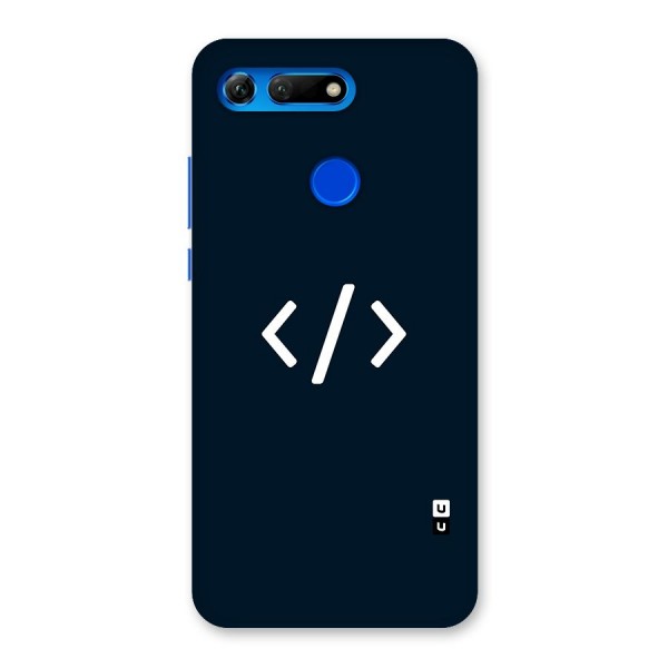 Programmers Style Symbol Back Case for Honor View 20