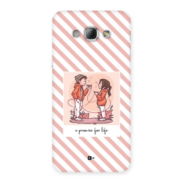 Promise For Life Back Case for Galaxy A8