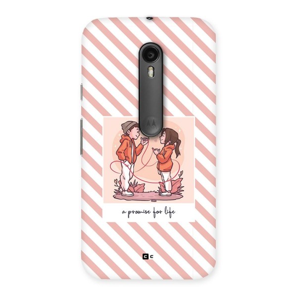 Promise For Life Back Case for Moto G3