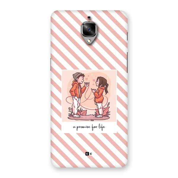 Promise For Life Back Case for OnePlus 3