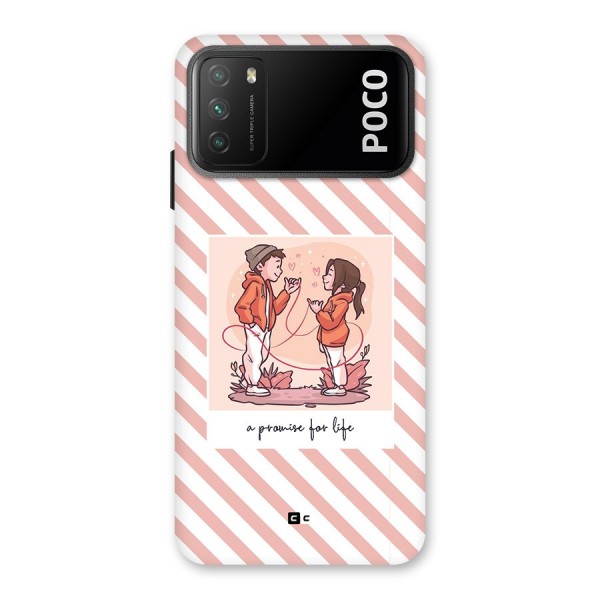 Promise For Life Back Case for Poco M3