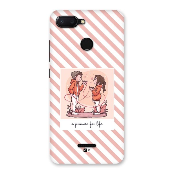 Promise For Life Back Case for Redmi 6