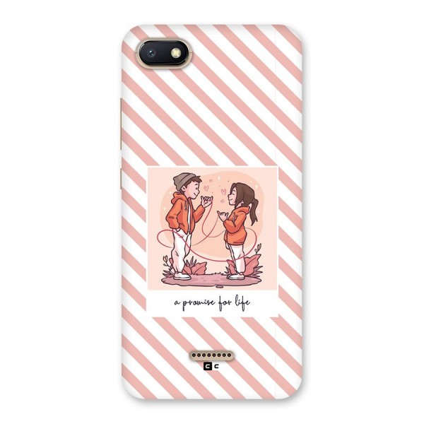 Promise For Life Back Case for Redmi 6A