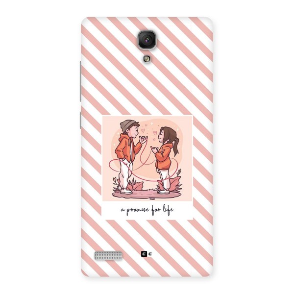Promise For Life Back Case for Redmi Note