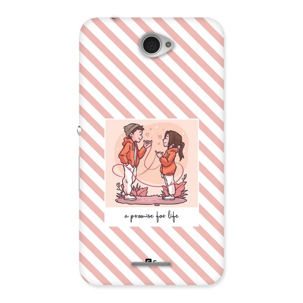 Promise For Life Back Case for Xperia E4