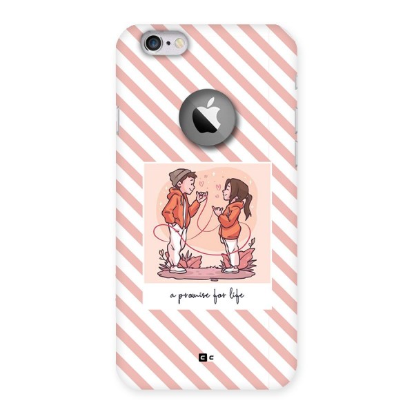 Promise For Life Back Case for iPhone 6 Logo Cut