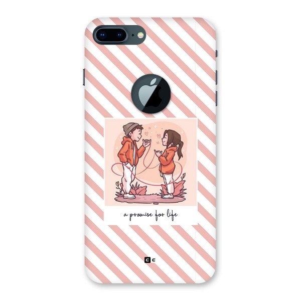 Promise For Life Back Case for iPhone 7 Plus Logo Cut