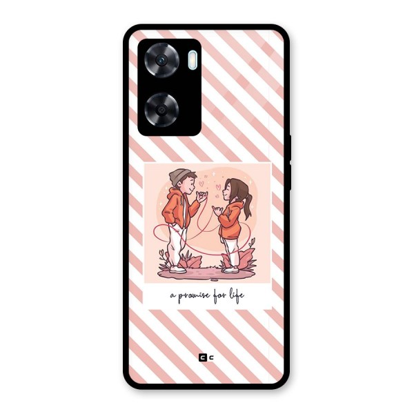 Promise For Life Glass Back Case for Oppo A77