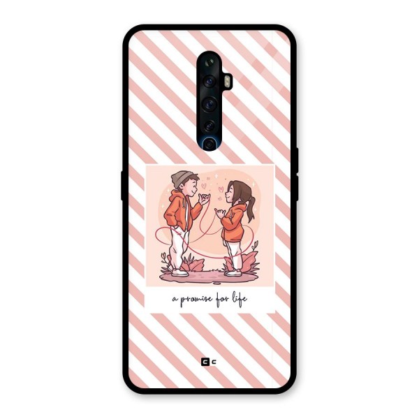 Promise For Life Glass Back Case for Oppo Reno2 F