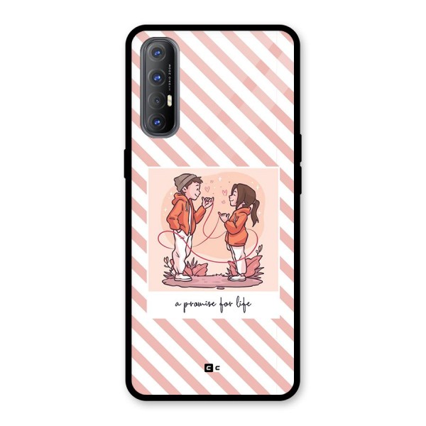 Promise For Life Glass Back Case for Oppo Reno3 Pro