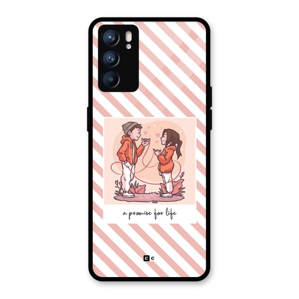 Promise For Life Glass Back Case for Oppo Reno6 5G