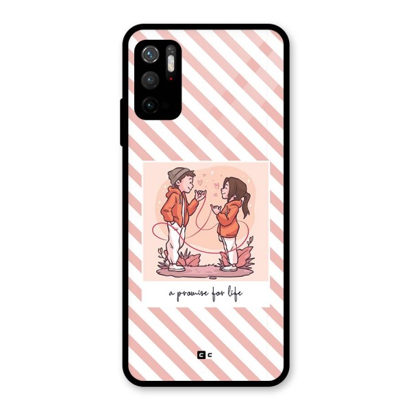 Promise For Life Glass Back Case for Poco M3 Pro 5G