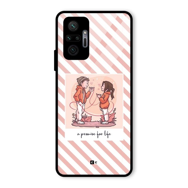 Promise For Life Glass Back Case for Redmi Note 10 Pro Max