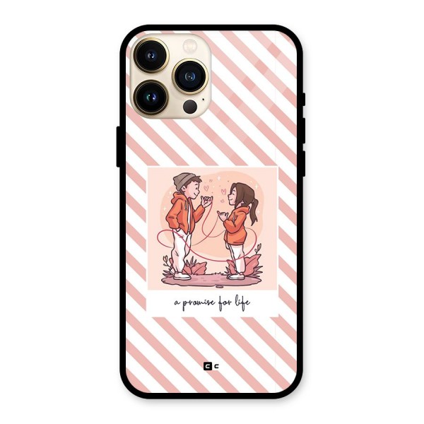 Promise For Life Glass Back Case for iPhone 13 Pro Max