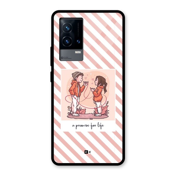 Promise For Life Glass Back Case for iQOO 9 5G