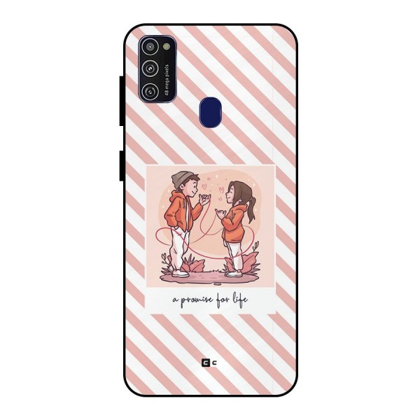 Promise For Life Metal Back Case for Galaxy M30s