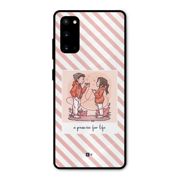 Promise For Life Metal Back Case for Galaxy S20