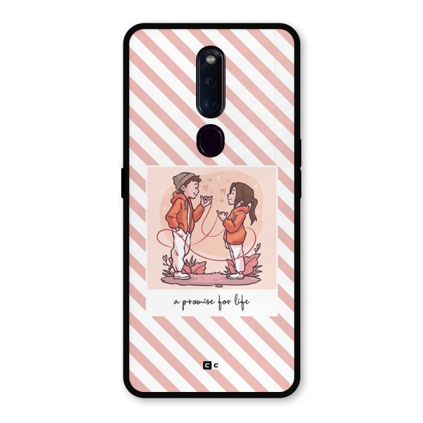 Promise For Life Metal Back Case for Oppo F11 Pro