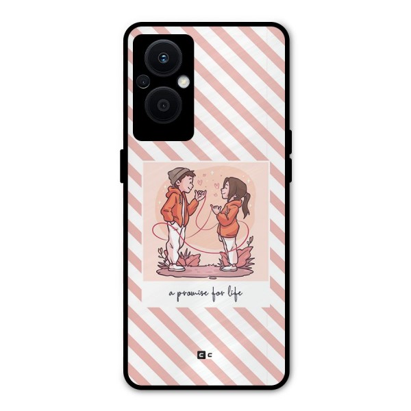Promise For Life Metal Back Case for Oppo F21s Pro 5G