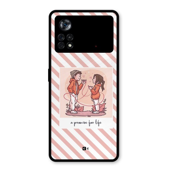 Promise For Life Metal Back Case for Poco X4 Pro 5G