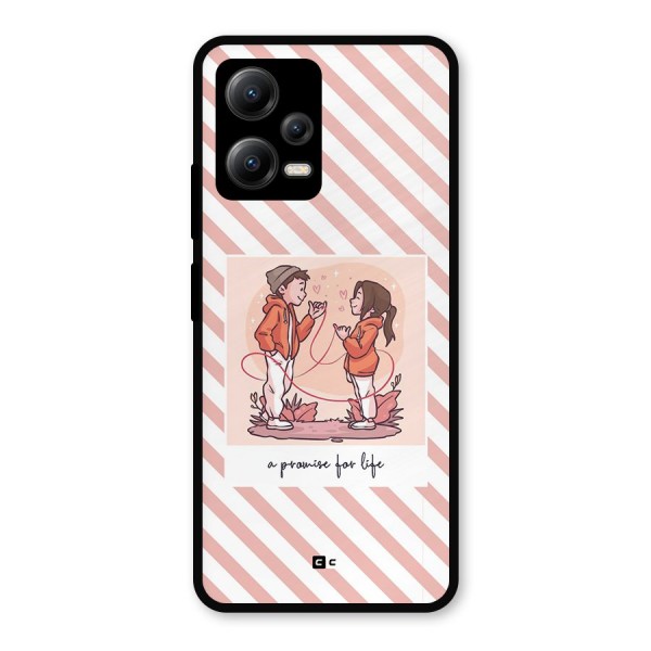 Promise For Life Metal Back Case for Poco X5