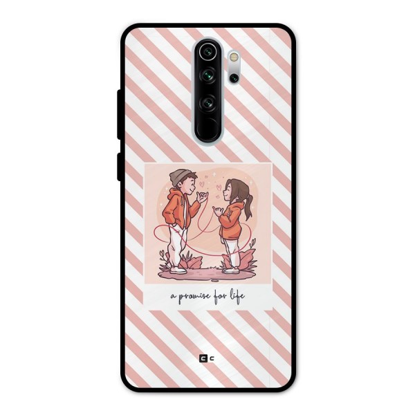 Promise For Life Metal Back Case for Redmi Note 8 Pro