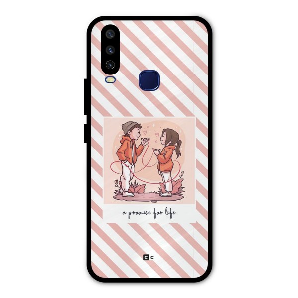 Promise For Life Metal Back Case for Vivo V17