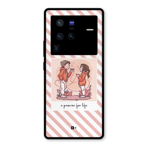 Promise For Life Metal Back Case for Vivo X80 Pro