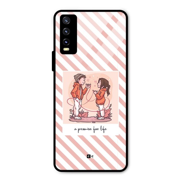 Promise For Life Metal Back Case for Vivo Y20i