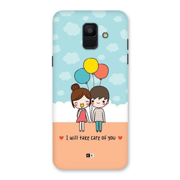 Promise To Care Back Case for Galaxy A6 (2018)