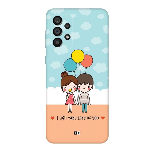 Promise To Care Back Case for Galaxy A73 5G