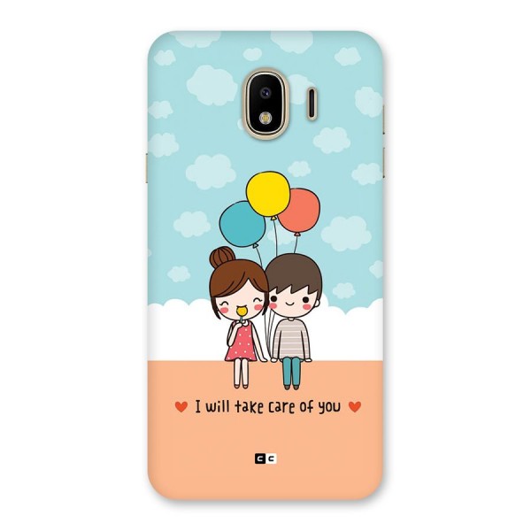 Promise To Care Back Case for Galaxy J4