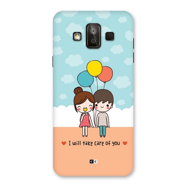 Promise To Care Back Case for Galaxy J7 Duo