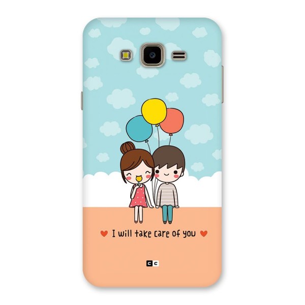 Promise To Care Back Case for Galaxy J7 Nxt
