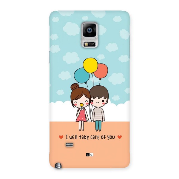 Promise To Care Back Case for Galaxy Note 4