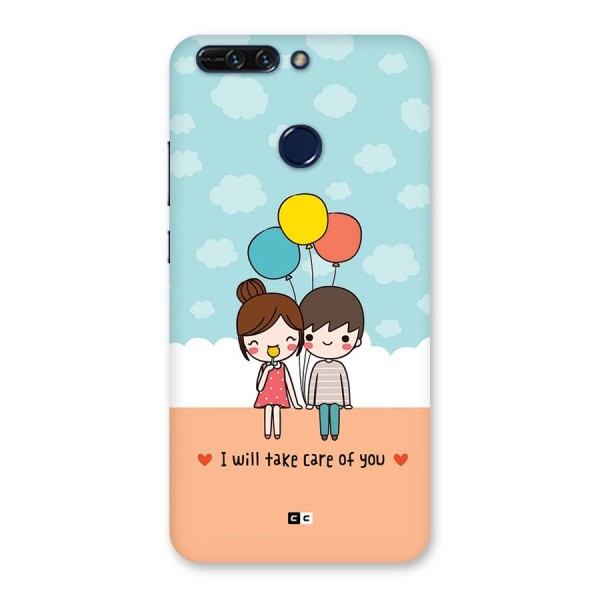 Promise To Care Back Case for Honor 8 Pro