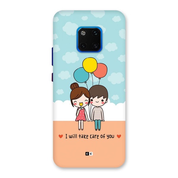 Promise To Care Back Case for Huawei Mate 20 Pro
