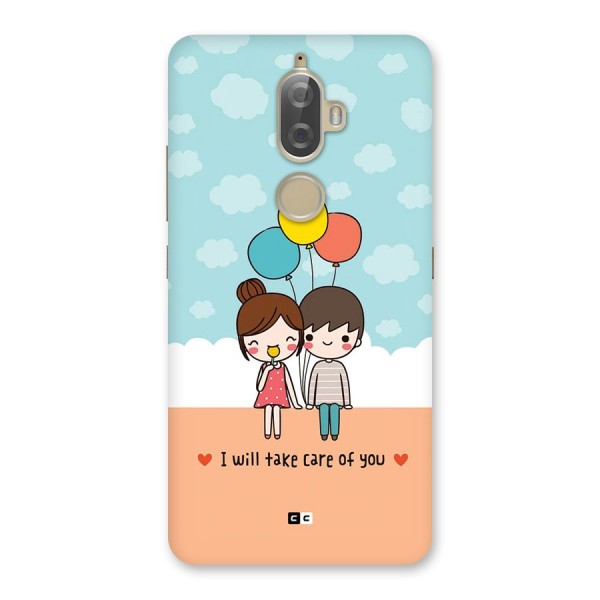 Promise To Care Back Case for Lenovo K8 Plus