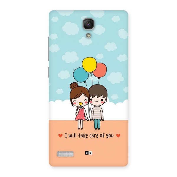 Promise To Care Back Case for Redmi Note