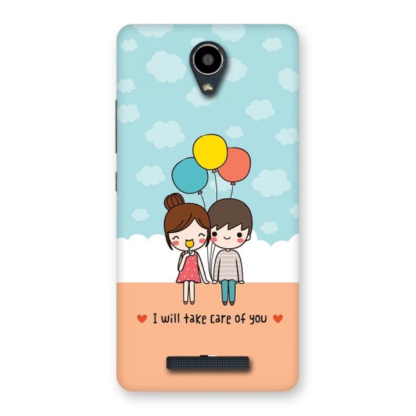 Promise To Care Back Case for Redmi Note 2
