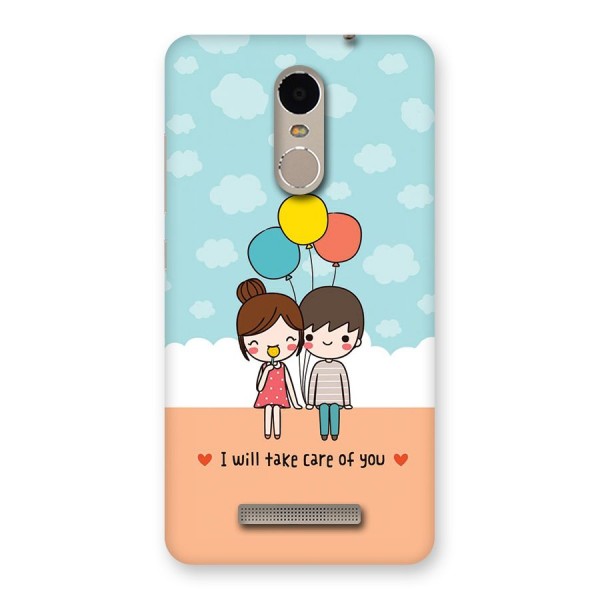 Promise To Care Back Case for Redmi Note 3